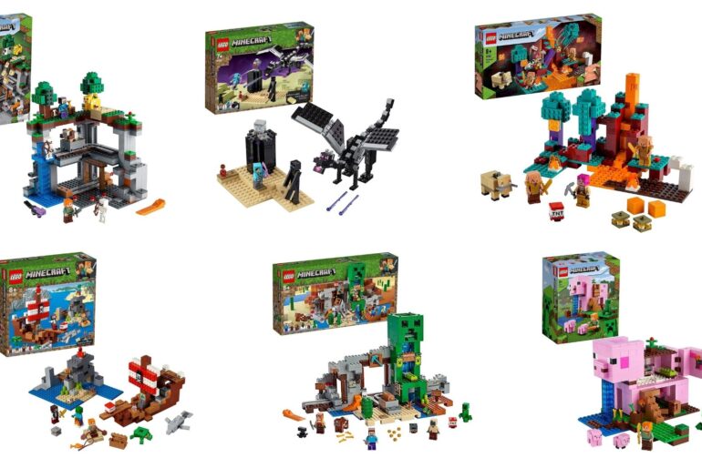 Lego-Minecraft-Produkte