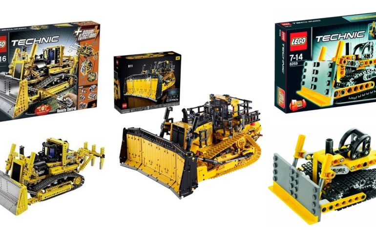 Lego-Technic-Bulldozer