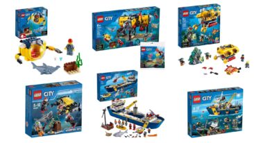 Lego-Unterwasser-Sets