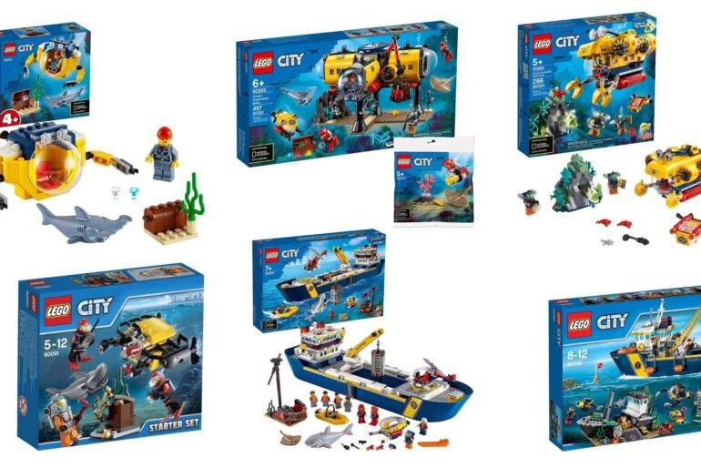 Lego-Unterwasser-Sets