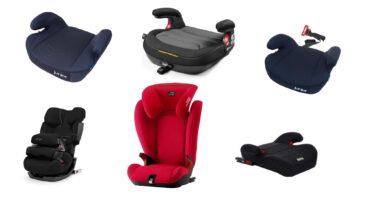 Baby Kinder SitzErhöhung Kindersitzerhöhung Pad Stuhl Tragbare Kissen Rot DE 