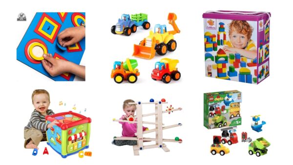 Baby Junge Mädchen Holzspielzeug Bunt Bauklötze Puzzle Baby Edukation Spielzeug 
