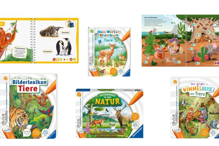 tiptoi-Tiere-Produkte