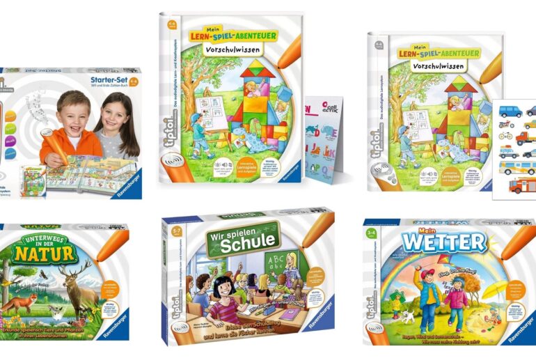 tiptoi-Vorschulwissen-Produkte