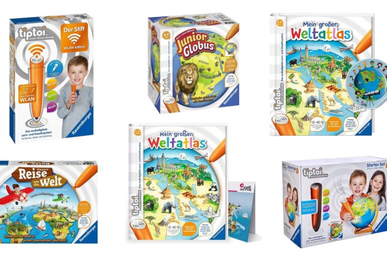 tiptoi-Weltkarten-Produkte