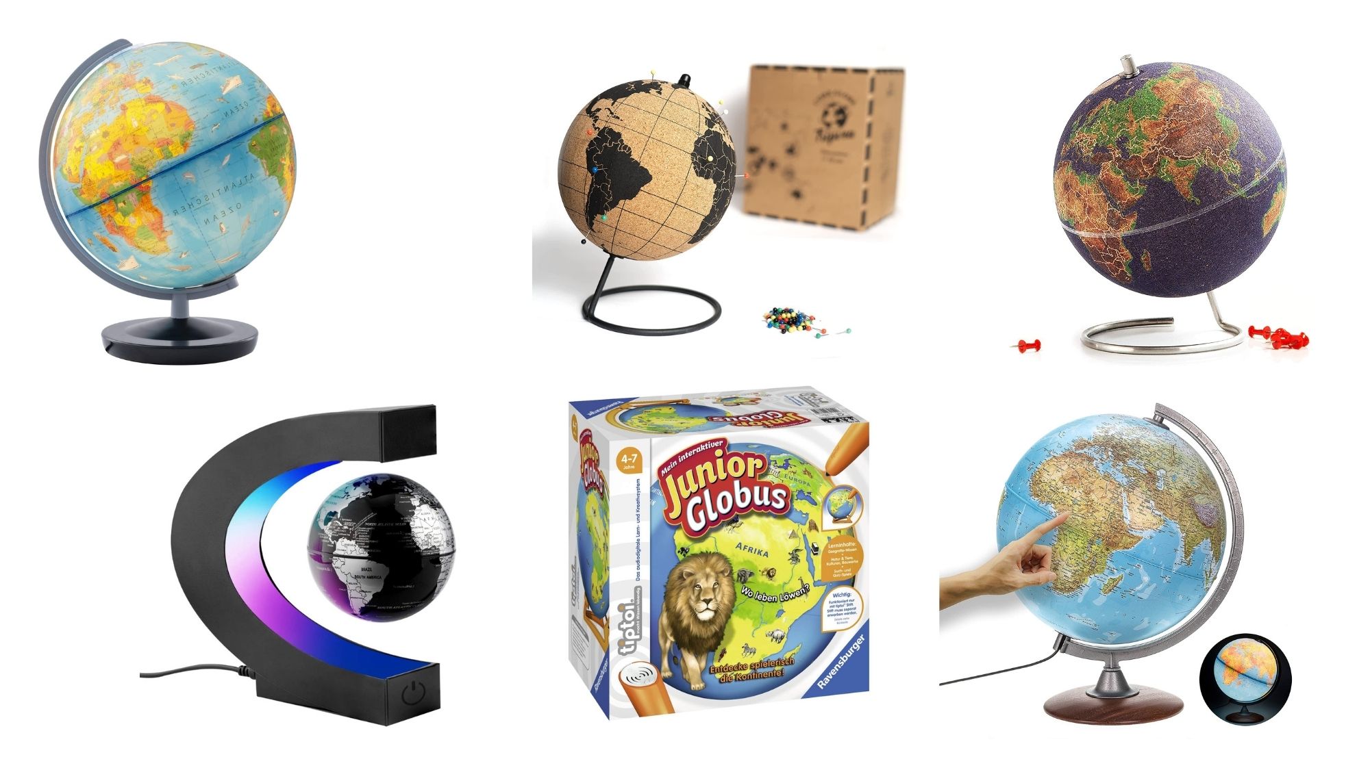 Australien Globus aufblasbarer Ball Wasserball Weltkugel 26cm 
