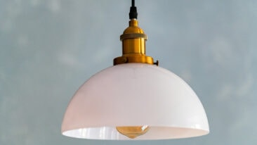 Berliner Messinglampe