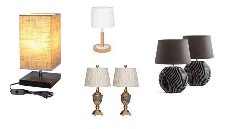 Nachttischlampe