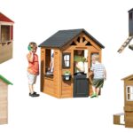 Kinderspielhäuser aus Holz