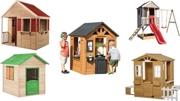 Kinderspielhäuser aus Holz
