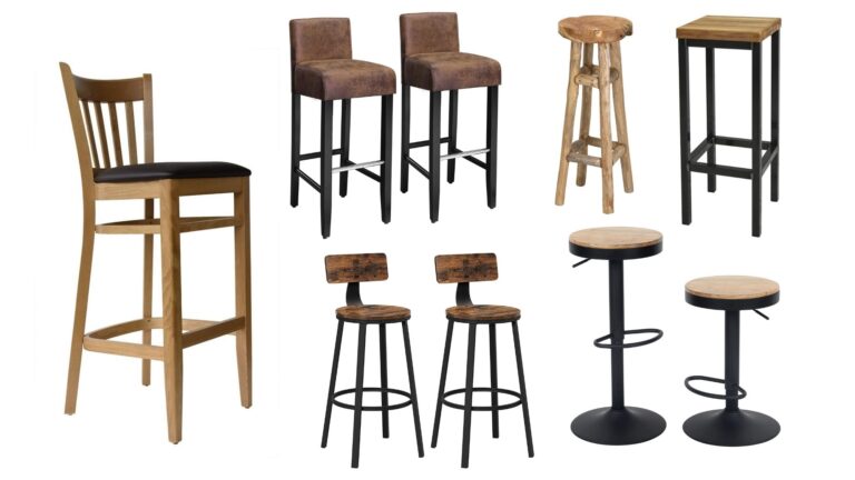 Barhocker aus Holz