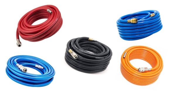 15m Druckluftschlauch PVC Druckschlauch mit Schnellkupplung Kompressor Luft DE 
