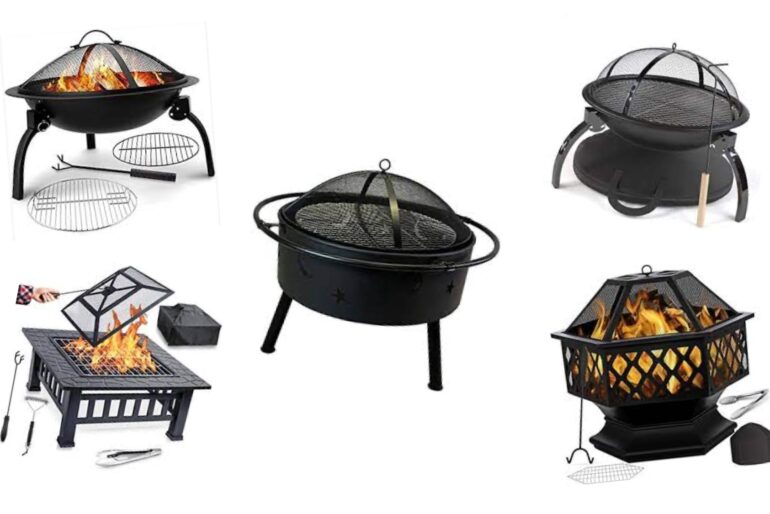 Feuerschalen mit Grill