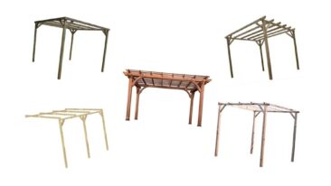 Holz-Pergolas