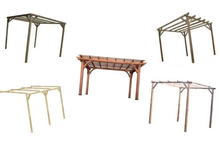 Holz-Pergolas