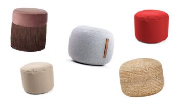 Pouf-Hocker