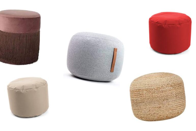 Pouf-Hocker