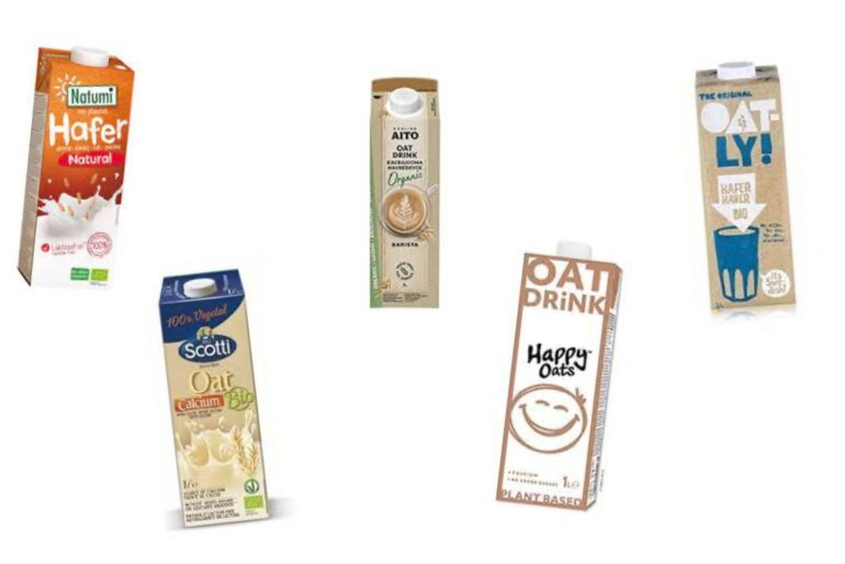 Hafermilch-Produkte