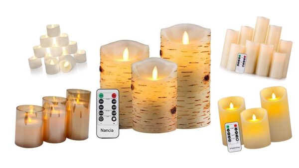 Led-Kerzen mit Timer