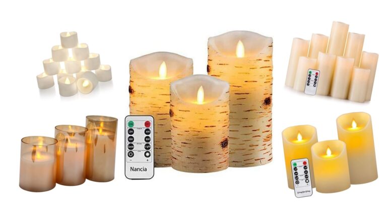 Led-Kerzen mit Timer