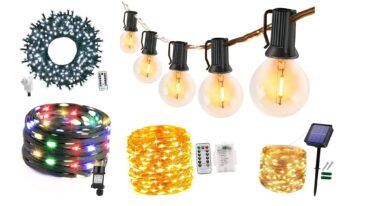 LED-Lichterketten für Außen