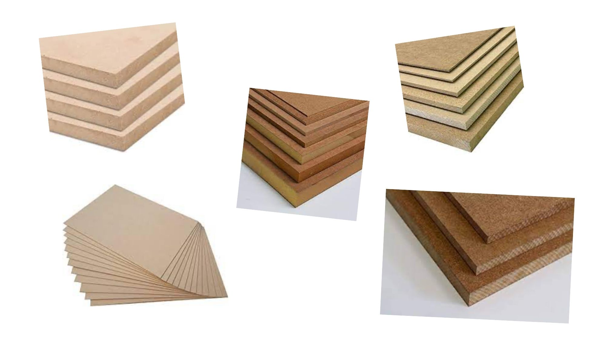 vidaXL Tischplatte Rund MDF Holz Platte Scheibe für Esstisch Beige 8 Auswahl NEU 