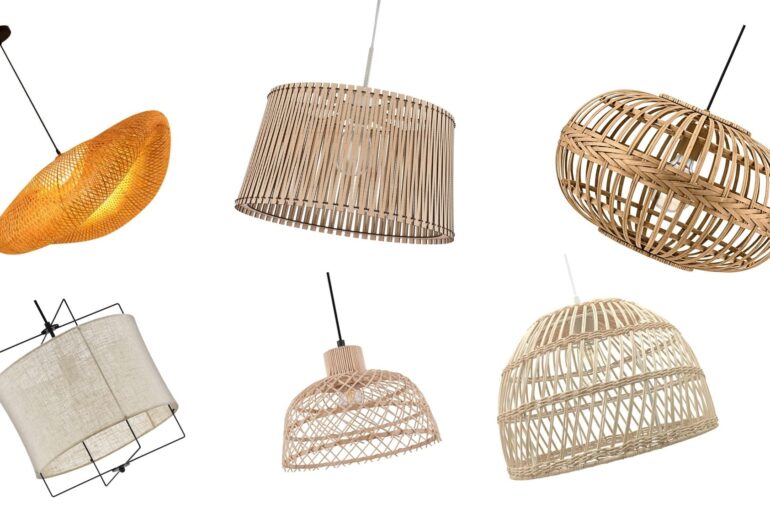 Rattan-Lampen