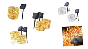 Solar-Lichterketten für Außen
