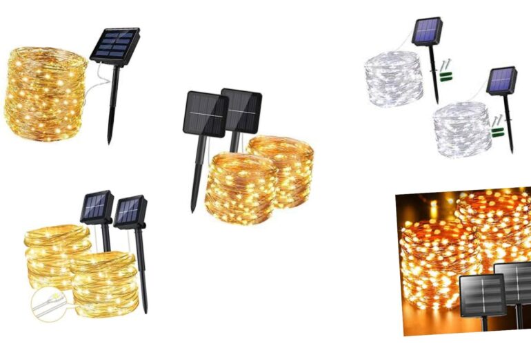 Solar-Lichterketten für Außen