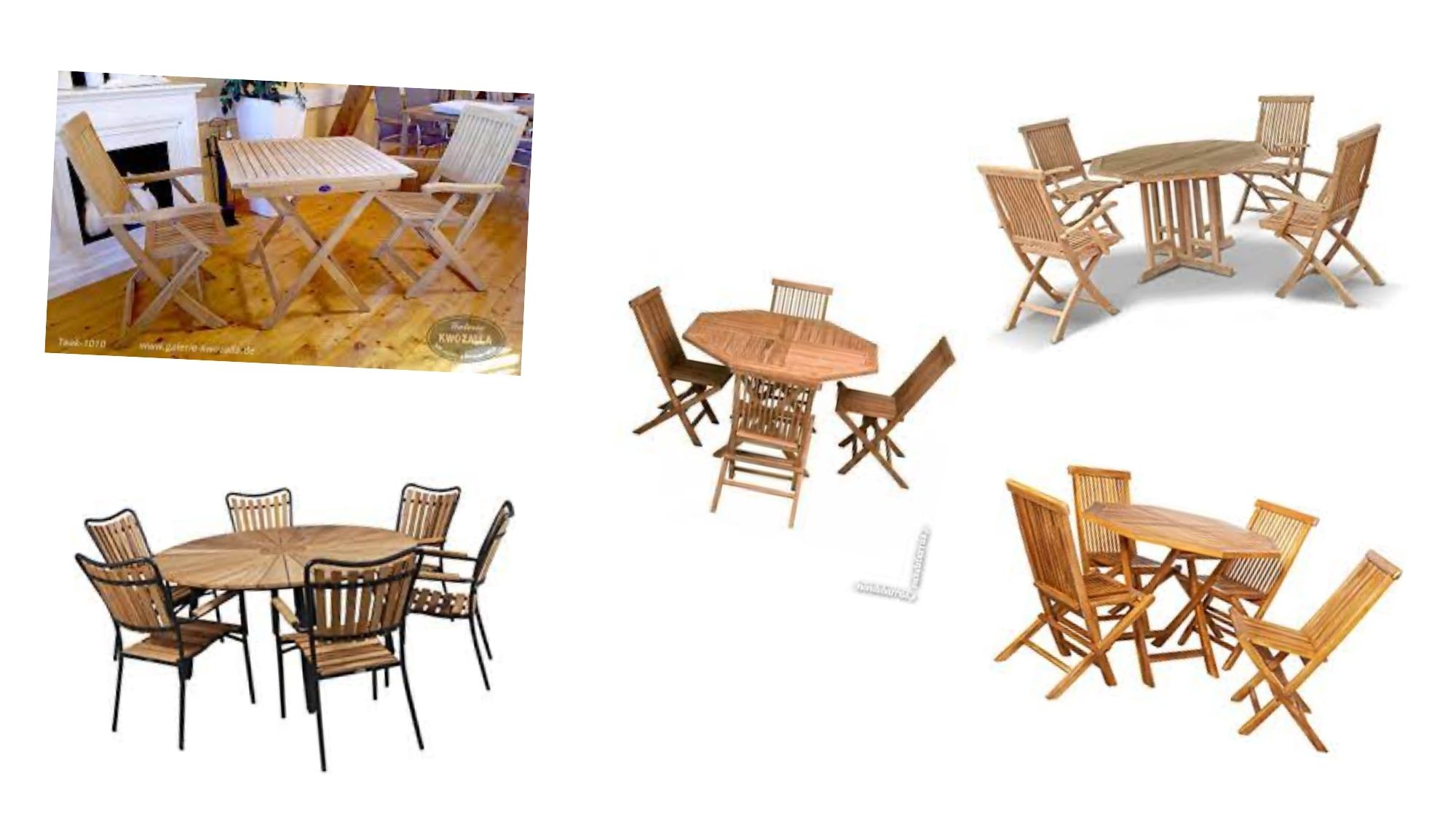 Teak-Gartenmöbel
