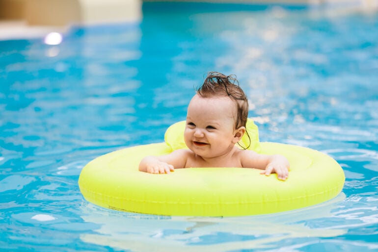 Schwimmringe für Babys