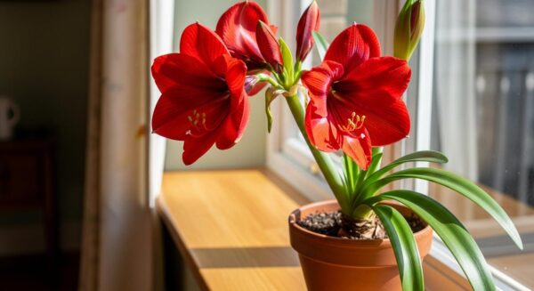 Amaryllis Pflege: Kurzanleitung für Anfänger