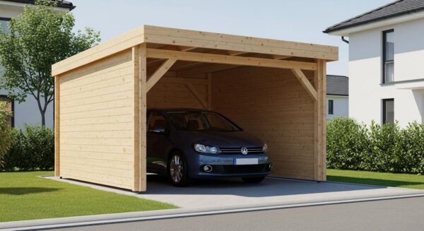 Carport selber bauen: Anleitung, Planung, Kosten