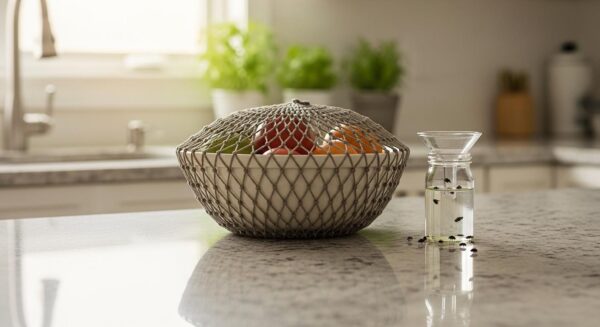 Hausmittel gegen Fruchtfliegen: Schnell & effektiv