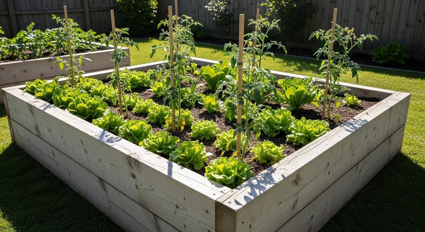 Hochbeet bepflanzen – Praxisplan & Pflanztipps