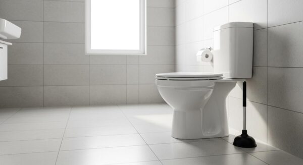 Toilette verstopft? Schnell frei bekommen