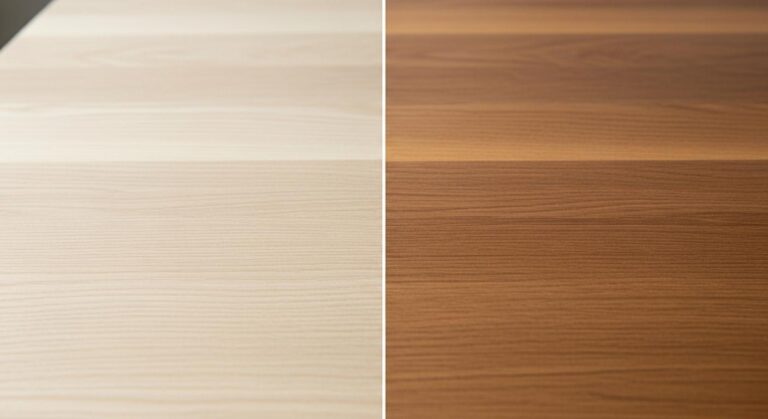 Buche beizen: Vorher-Nachher & Anleitung