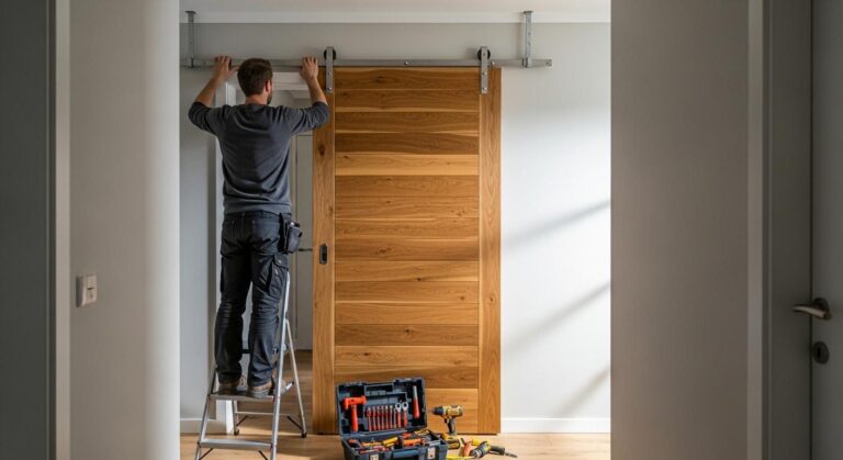 Schiebetür selber bauen – Anleitung & Tipps