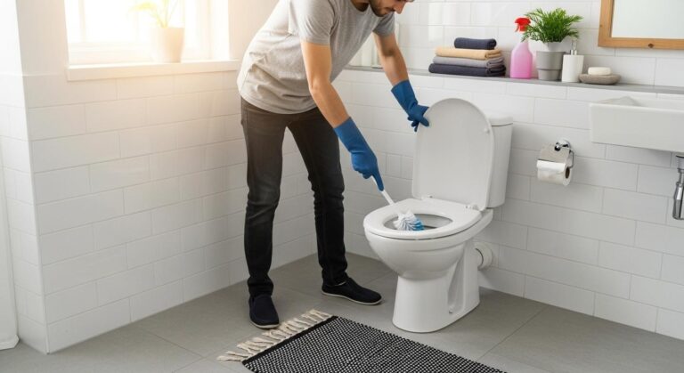 Toilette reinigen: Anleitung & Hausmittel