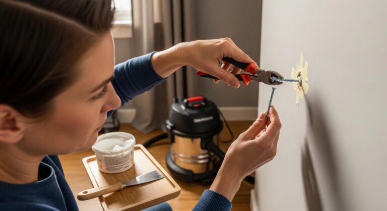 Dübel aus Wand entfernen – 7 einfache Methoden