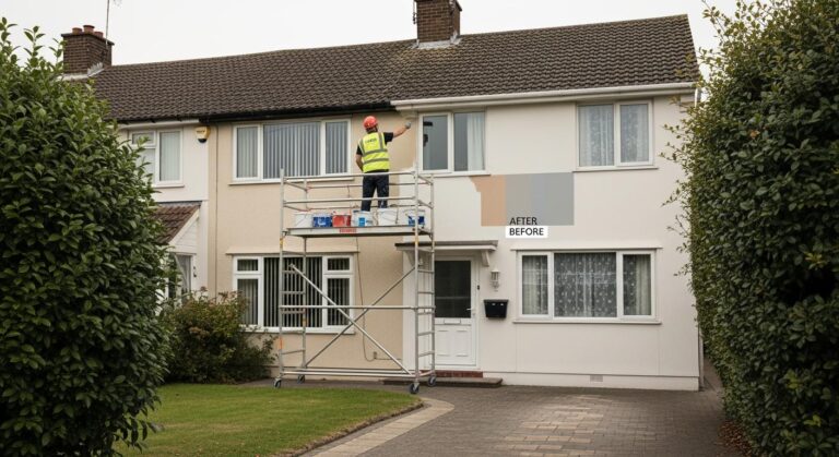 Fassade streichen Kosten 2025 | Preise & Spartipps