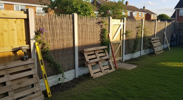 Zaun selber bauen billig: Anleitung & Tipps